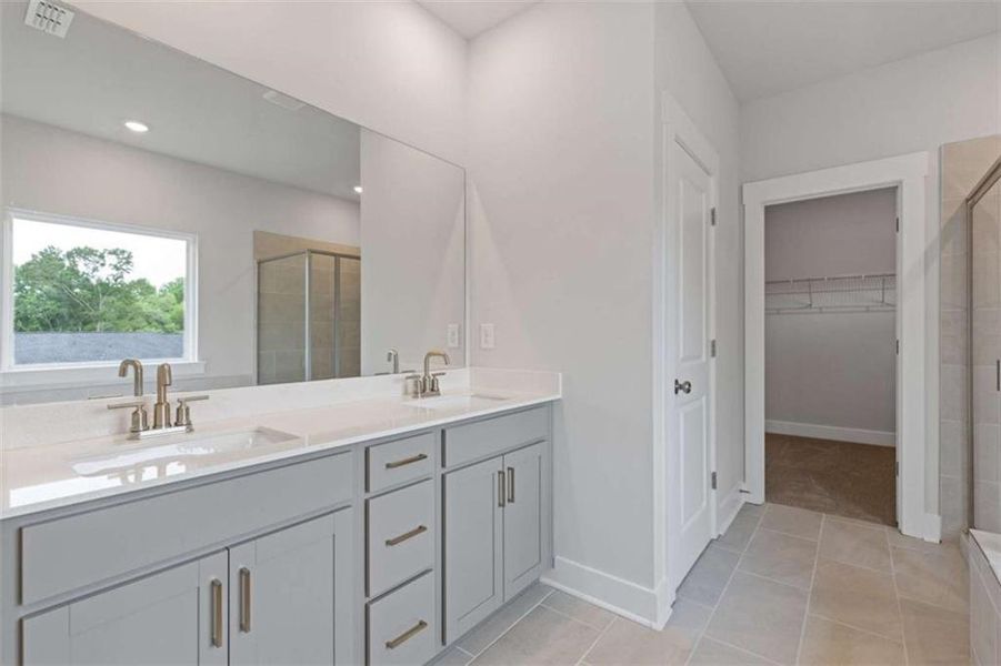 Furnished interior view inside a new home in , Jefferson (Image 10). Furnished interior view inside a new home in , Jefferson (Image 10).