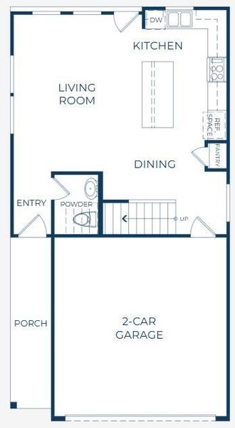 2D floor plan layout of this home in , Houston, TX (Image 5).