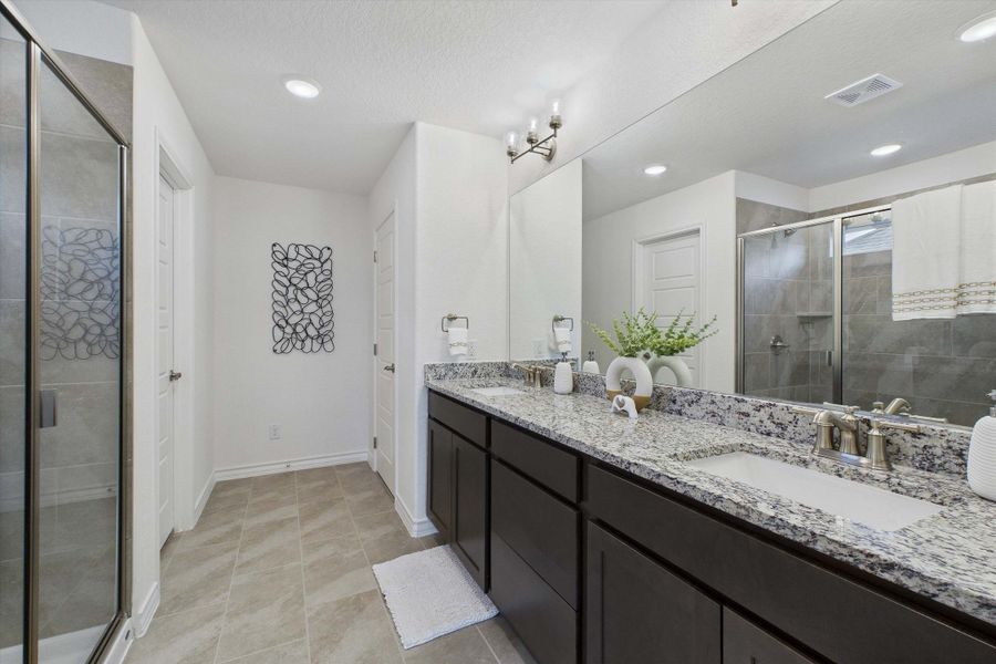 Representative furnished interior of a home built from the The Danbury I by Davidson Homes LLC in The Reserve at Potranco Oaks, Castroville (Image 12).