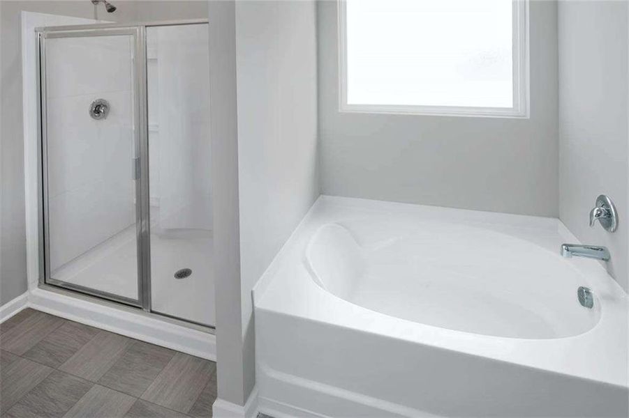 Furnished interior view inside a new home in The Preserve at Agricultural Village, Perry (Image 7).