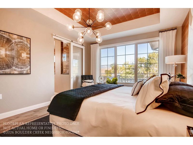 Furnished interior view inside a new home in , Broomfield (Image 18).