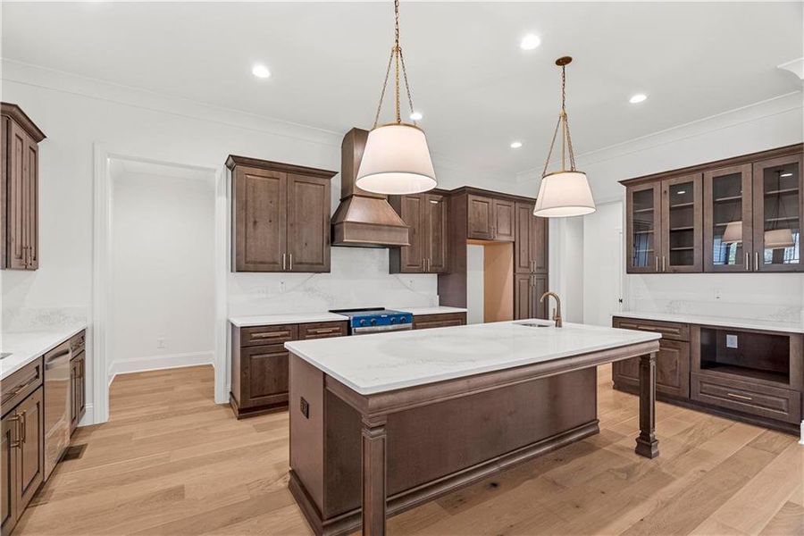 Furnished interior view inside a new home in , Calhoun (Image 17).