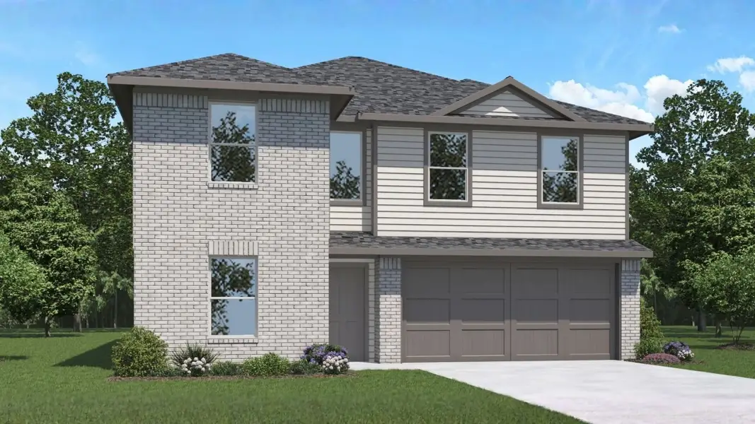 Front exterior of a home in the Lexington Heights community, located in Willis, TX (Image 17).