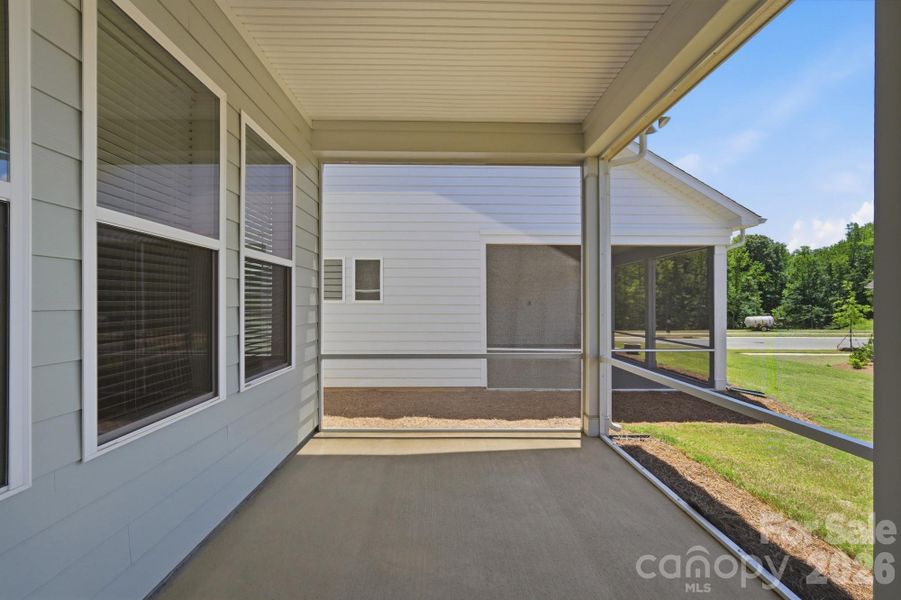 Exterior details and patio area of a home in , Monroe (Image 20). Exterior details and patio area of a home in , Monroe (Image 20).