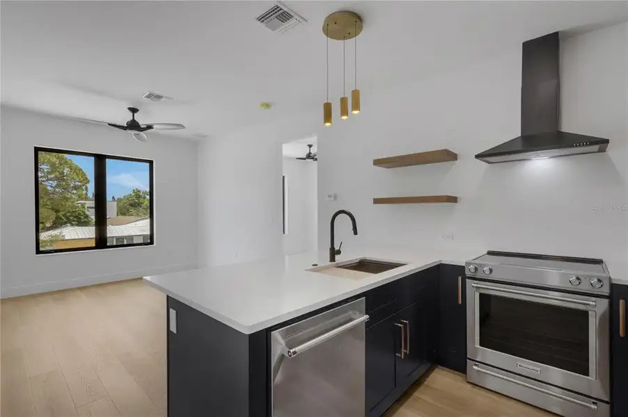 Furnished interior view inside a new home in , Sarasota (Image 8).
