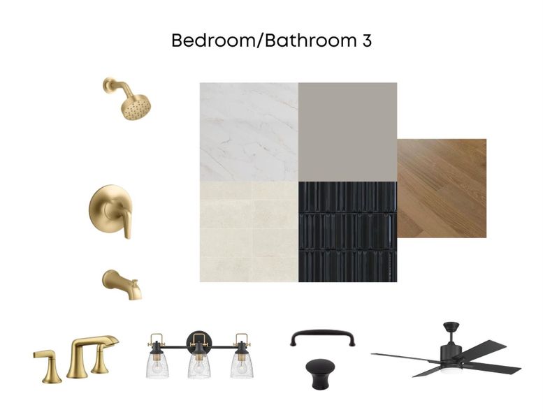 Bedroom & Bathroom 3 Selections