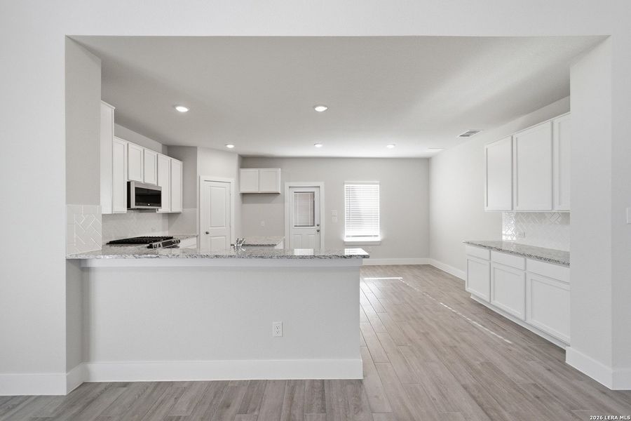Furnished interior view inside a new home in Morgan Meadows, San Antonio (Image 12).