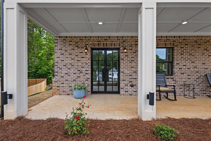Exterior details and patio area of a home in , Rex (Image 24). Exterior details and patio area of a home in , Rex (Image 24).