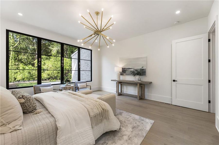 Furnished interior view inside a new home in , Atlanta (Image 58). Furnished interior view inside a new home in , Atlanta (Image 58).