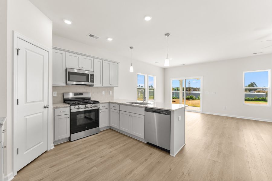 Furnished interior view inside a new home in Tucker Ridge, Pendleton (Image 6).