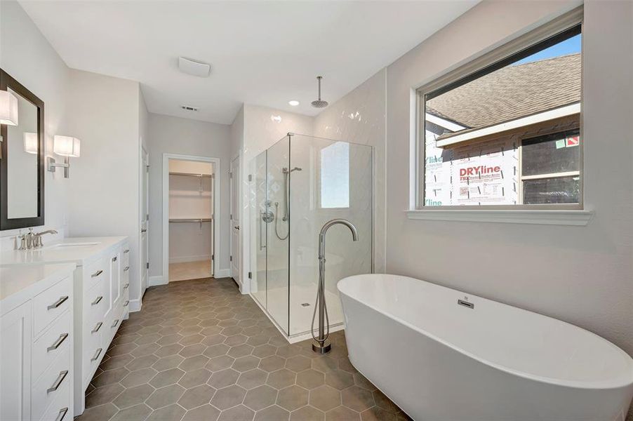 Furnished interior view inside a new home in Timberbrook, Justin (Image 9).