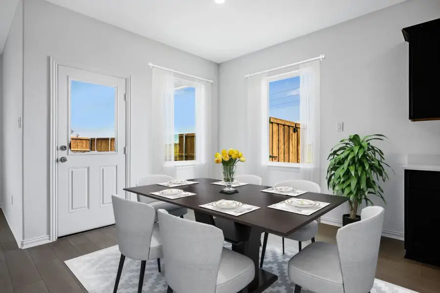 Furnished interior view inside a new home in River Ridge, Crandall (Image 6).