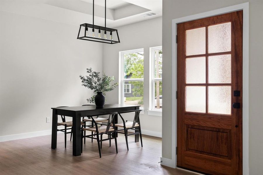 Furnished interior view inside a new home in , Fort Worth (Image 7).