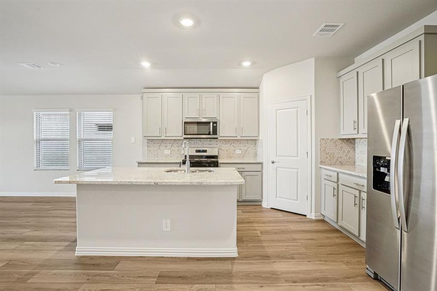 Furnished interior view inside a new home in Windmore, Princeton (Image 9).