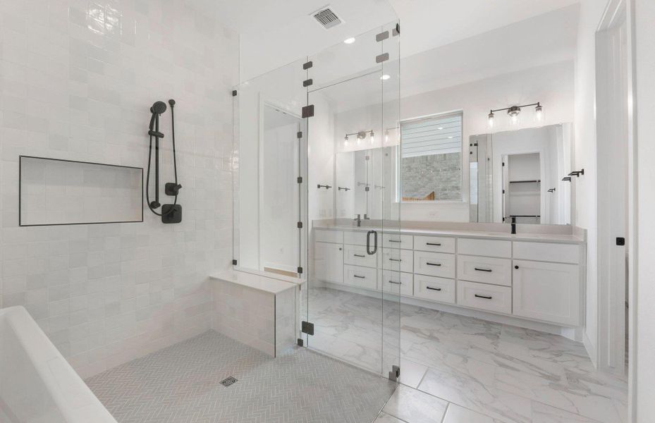 Furnished interior view inside a new home in Kuempel Estates, Pflugerville (Image 13). Furnished interior view inside a new home in Kuempel Estates, Pflugerville (Image 13).