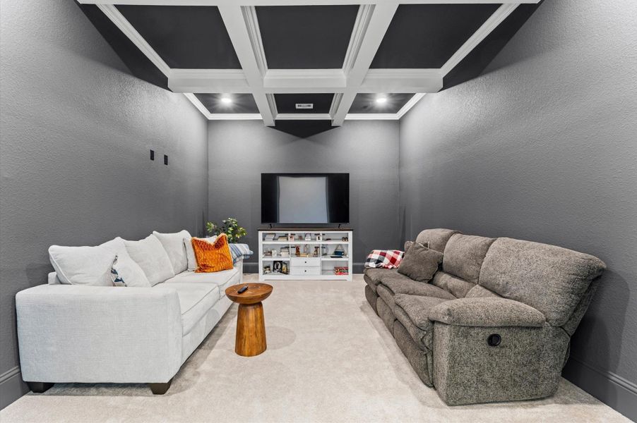 Furnished interior view inside a new home in , Fulshear (Image 8).