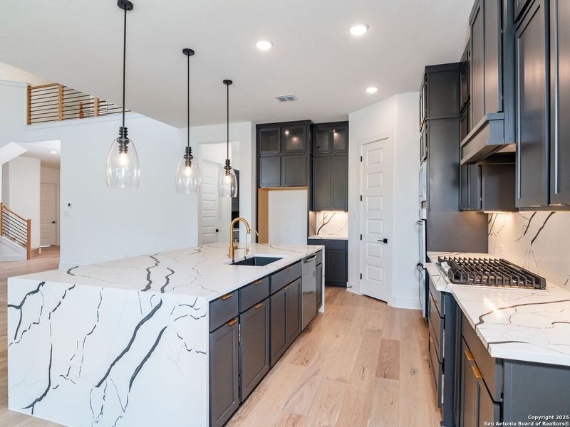 Furnished interior view inside a new home in Verandas at the Rim, San Antonio (Image 9).