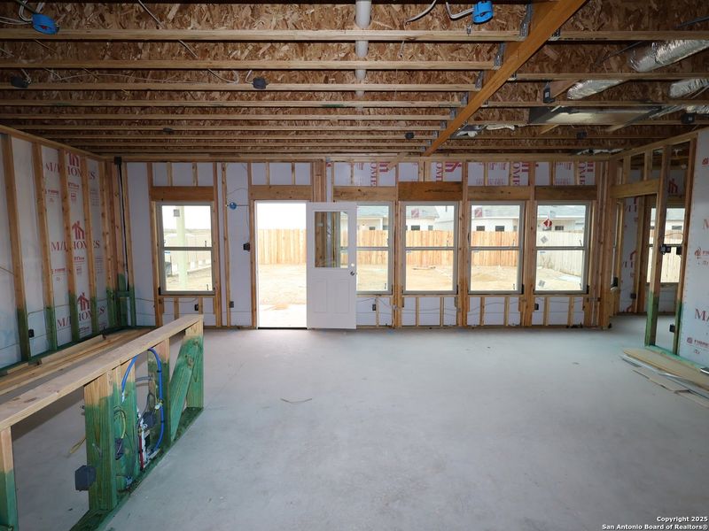 In-progress construction of a new home in Winding Brook, San Antonio, TX (Image 14).