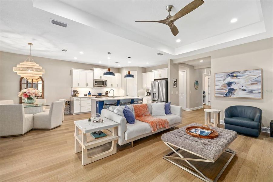 Furnished interior view inside a new home in , Nokomis (Image 14).