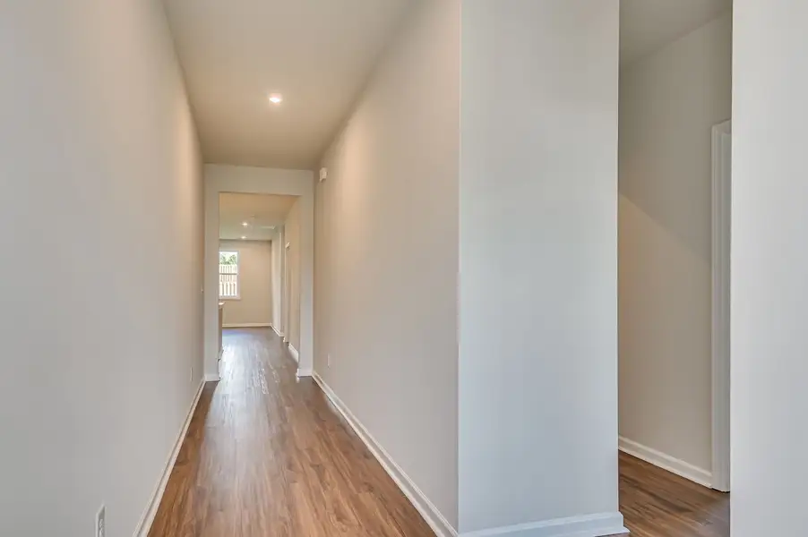 Spacious, unfurnished interior of a new home in The Beacon at Old Peachtree Single Family Homes, Lawrenceville (Image 383).