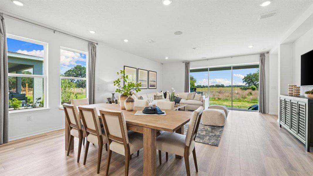 Furnished interior view inside a new home in Timber Ridge, Plant City (Image 13).