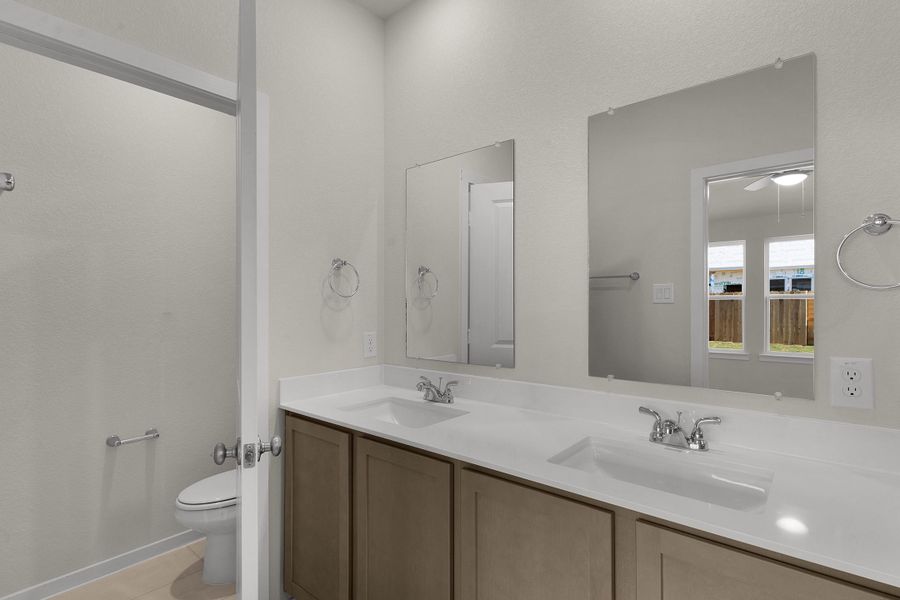 Furnished interior view inside a new home in Briarwood, Elgin (Image 19).