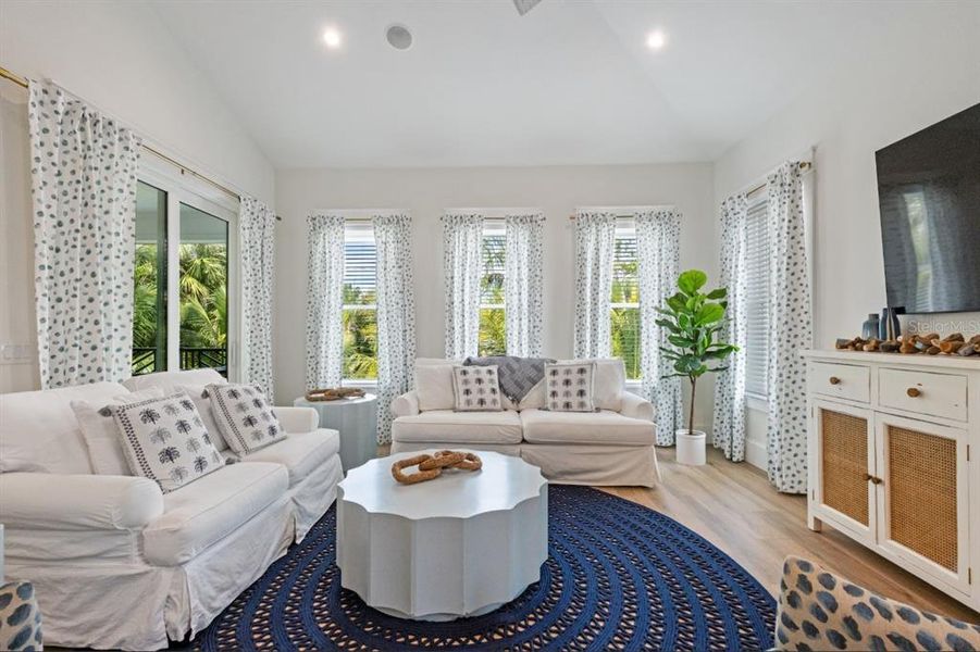 Furnished interior view inside a new home in , Anna Maria (Image 18). Furnished interior view inside a new home in , Anna Maria (Image 18).