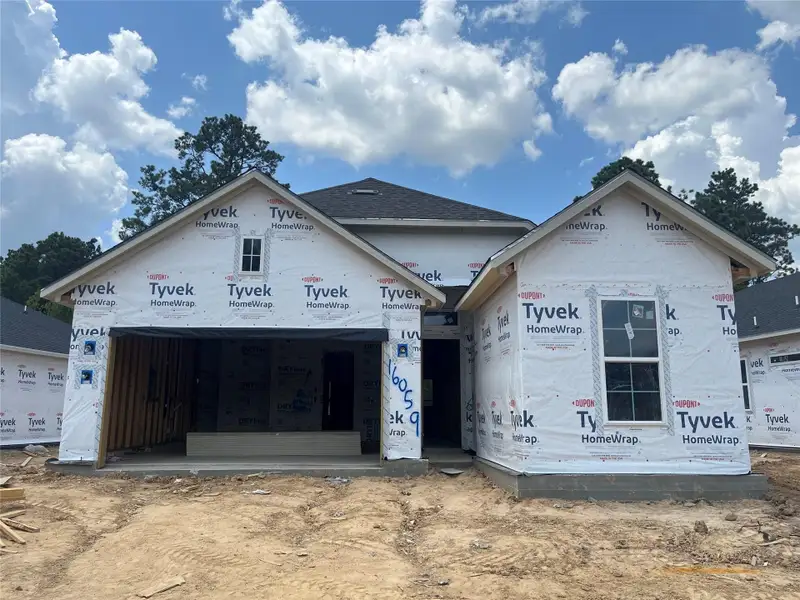 In-progress construction of a new home in , Conroe, TX (Image 7). In-progress construction of a new home in , Conroe, TX (Image 7).