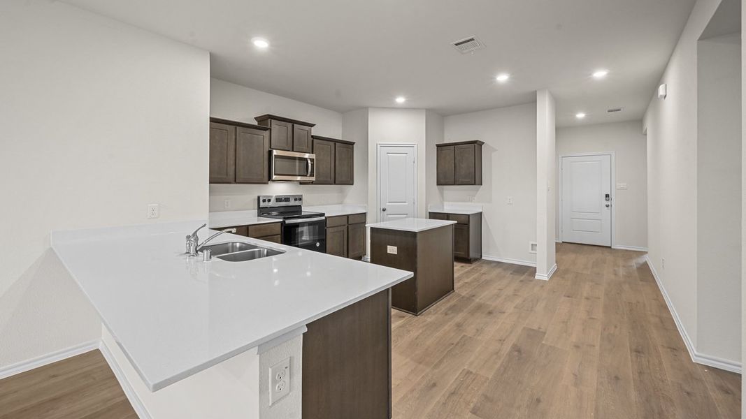 Furnished interior view inside a new home in Bluff Springs, Ferris (Image 11).