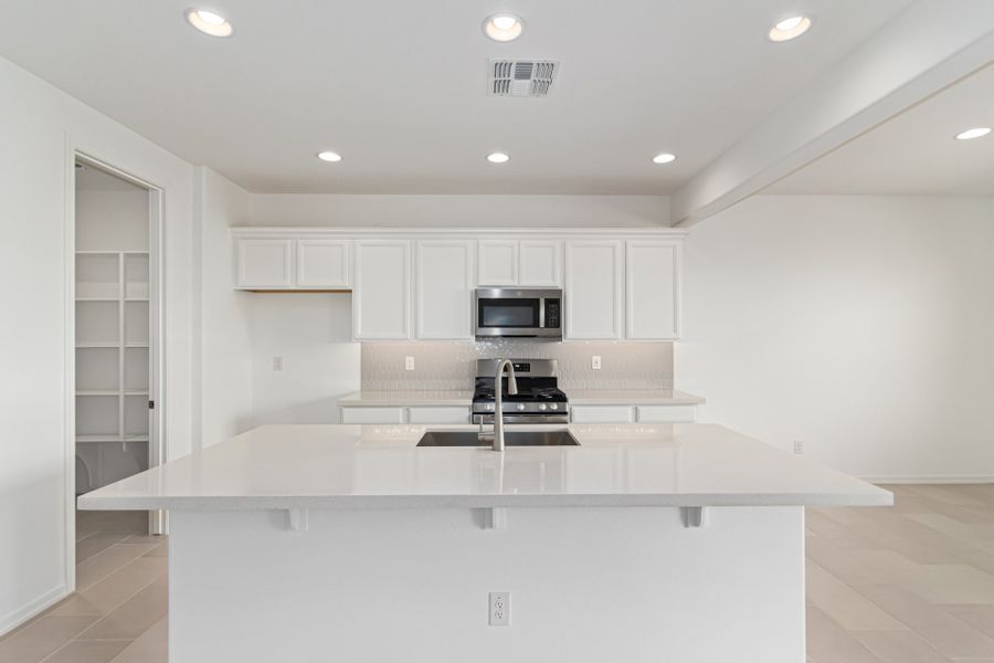 Representative furnished interior of a home built from the Glenstone by Taylor Morrison in Lucero Discovery Collection, Goodyear (Image 5).