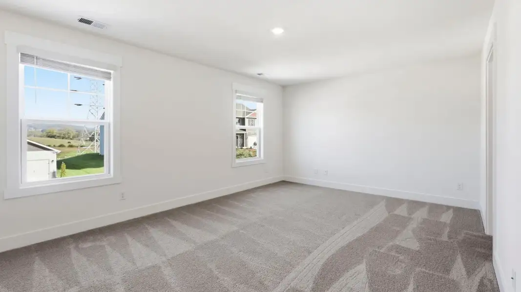 Spacious, unfurnished interior of a new home in Fieldcrest Acres, Blountville (Image 31). Spacious, unfurnished interior of a new home in Fieldcrest Acres, Blountville (Image 31).