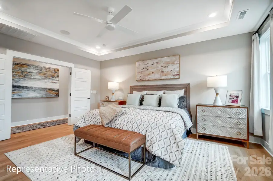 Furnished interior view inside a new home in Robinson Oaks, Gastonia (Image 10). Furnished interior view inside a new home in Robinson Oaks, Gastonia (Image 10).