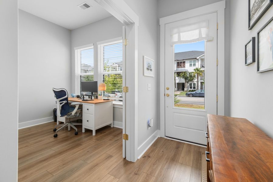 Furnished interior view inside a new home in , Charleston (Image 16). Furnished interior view inside a new home in , Charleston (Image 16).