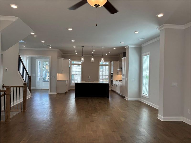Spacious, unfurnished interior of a new home in Brackley Single Family, Cumming (Image 61).