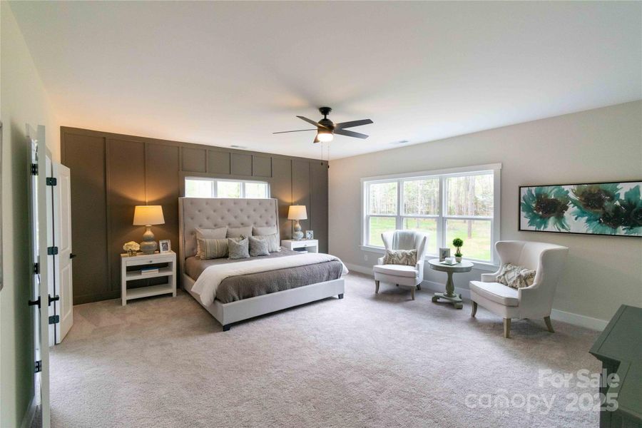 Furnished interior view inside a new home in , Matthews (Image 33). Furnished interior view inside a new home in , Matthews (Image 33).