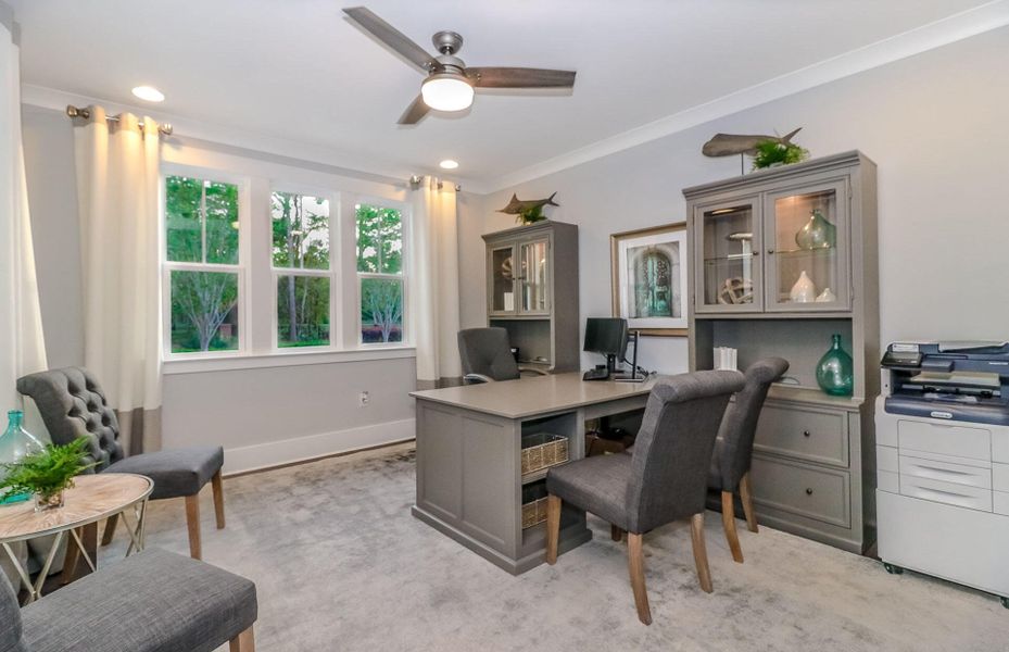 Furnished interior view inside a new home in Nexton, Summerville (Image 9).