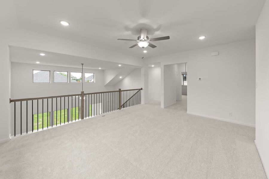 Spacious, unfurnished interior of a new home in River Ranch, Van Alstyne (Image 27). Spacious, unfurnished interior of a new home in River Ranch, Van Alstyne (Image 27).