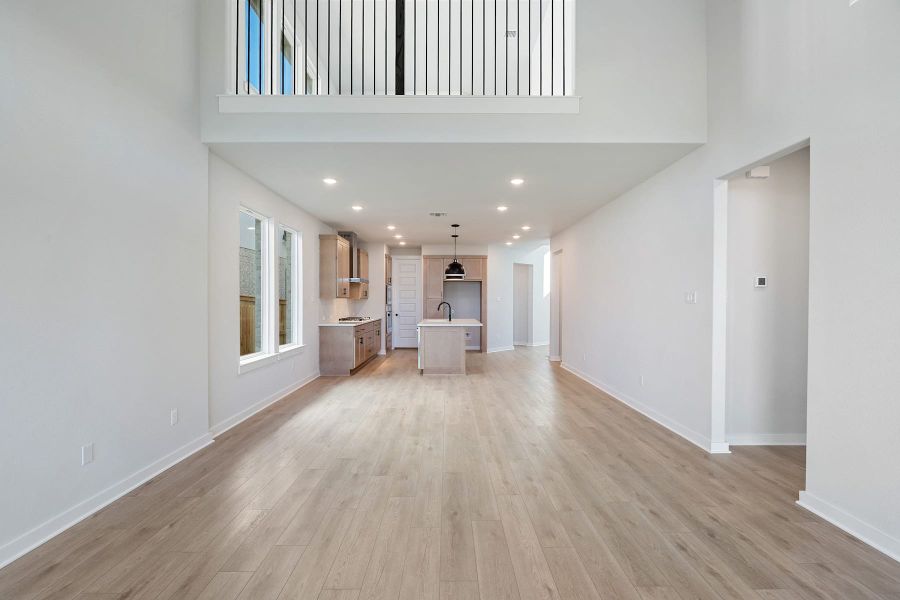 Spacious, unfurnished interior of a new home in Flora, Hutto (Image 33).