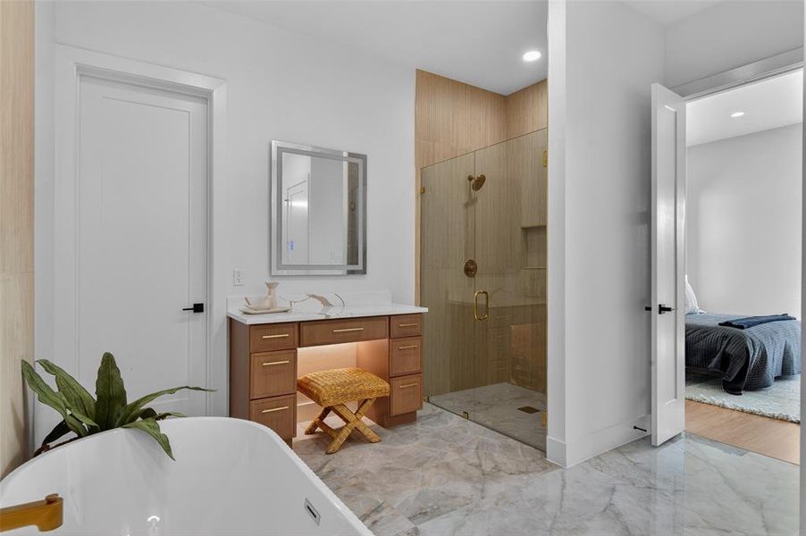 Furnished interior view inside a new home in , Forney (Image 16).