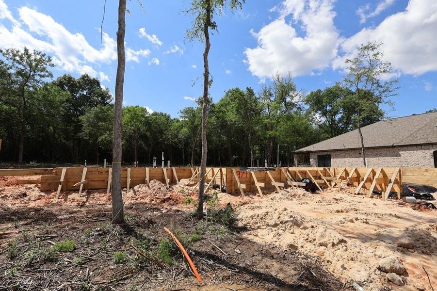 Every foundation at DWH is engineered and it’s inspected three times! We do not do “batch” testing.  Rest easy knowing your foundation comes with a 10 year warranty.