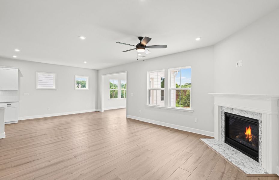 Spacious, unfurnished interior of a new home in Berkeley Mill, Cumming (Image 12). Spacious, unfurnished interior of a new home in Berkeley Mill, Cumming (Image 12).