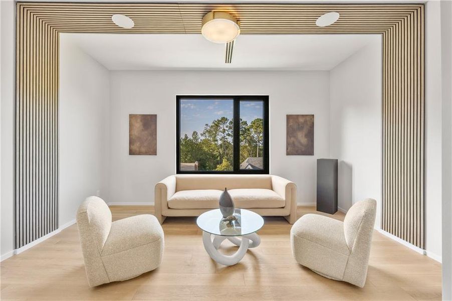 Furnished interior view inside a new home in , Marietta (Image 42).