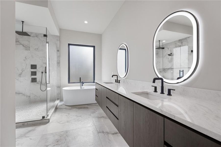 Furnished interior view inside a new home in , Sandy Springs (Image 43). Furnished interior view inside a new home in , Sandy Springs (Image 43).