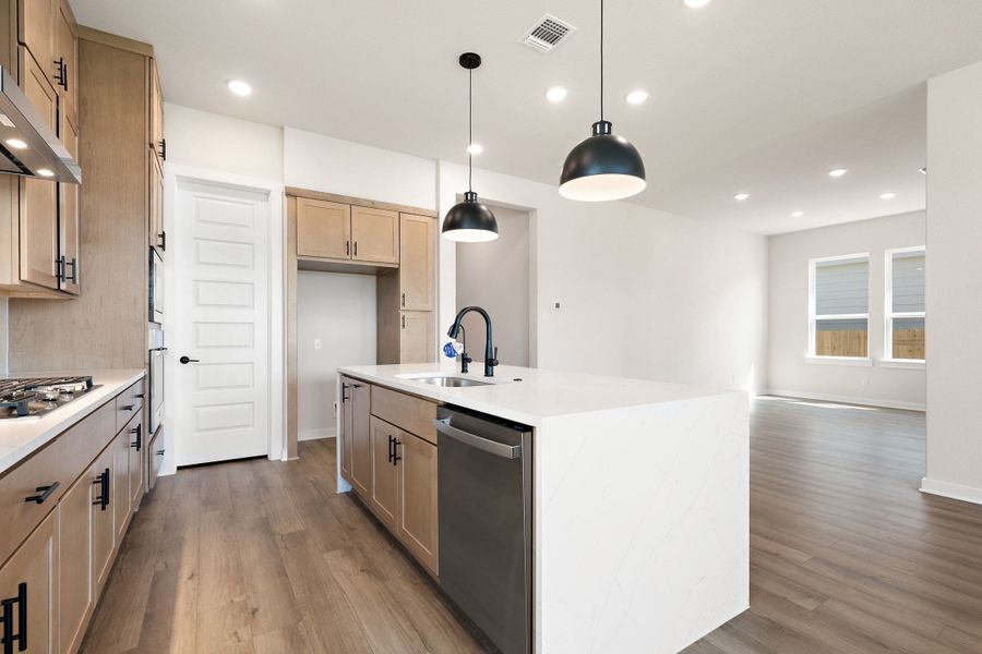 Furnished interior view inside a new home in Park Central, Georgetown (Image 12).