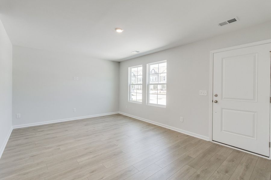 Spacious, unfurnished interior of a new home in Astoria, Columbia (Image 14). Spacious, unfurnished interior of a new home in Astoria, Columbia (Image 14).