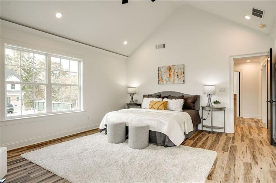 Furnished interior view inside a new home in , Rossville (Image 6).
