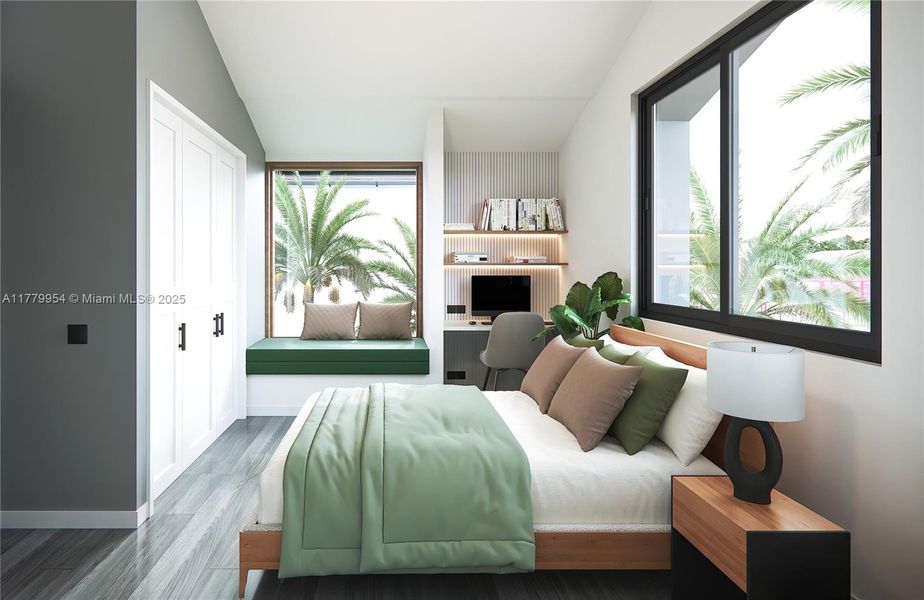 Furnished interior view inside a new home in , Port St. Lucie (Image 6).