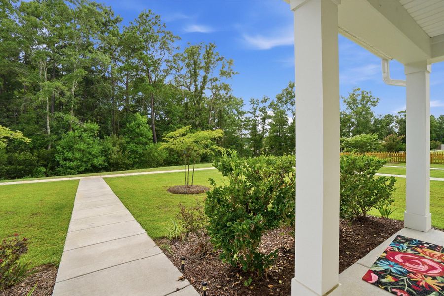 Exterior details and patio area of a home in , Moncks Corner (Image 28). Exterior details and patio area of a home in , Moncks Corner (Image 28).