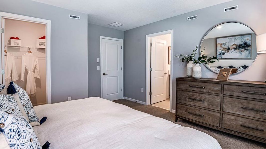 Representative furnished interior of a home built from the Jasmine by Taylor Morrison in Horse Creek at Crosswinds, Davenport (Image 15). Representative furnished interior of a home built from the Jasmine by Taylor Morrison in Horse Creek at Crosswinds, Davenport (Image 15).