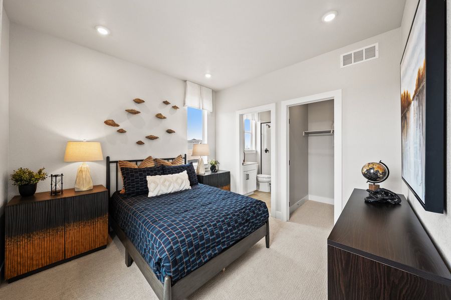 Representative furnished interior of a home built from the 3 by Trumark Homes in Trumark Homes at Sterling Ranch, Littleton (Image 24).